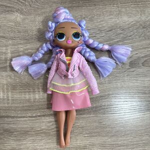 L.O.L. Surprise! LOL OMG Dance Miss Royale Fashion‎ Doll 9in Purple Pink Hair